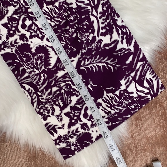 Gucci Pants Wide Leg purple print Size 42 - Picture 12 of 15